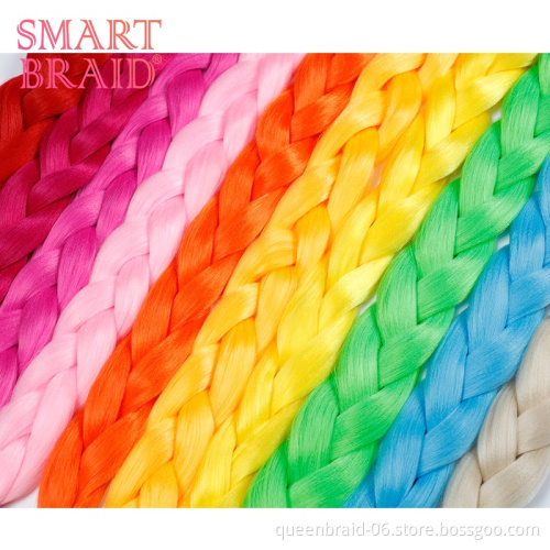 Wholesale 82" 165g Jumbo Braiding Hair Synthetic Hair Braids Hair Braiding Extensions